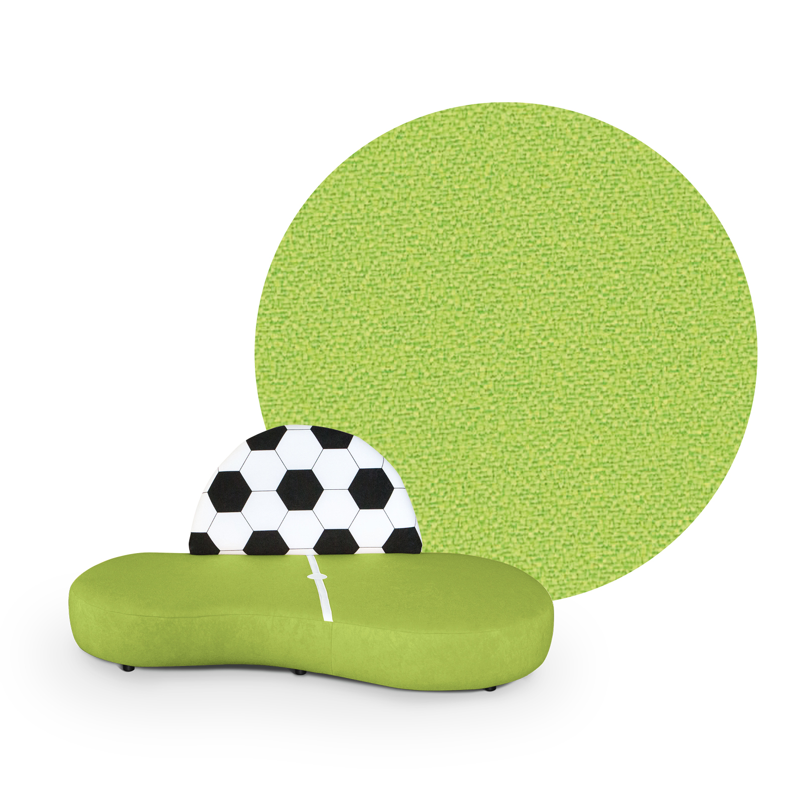 Kindersofa FUSSBALL