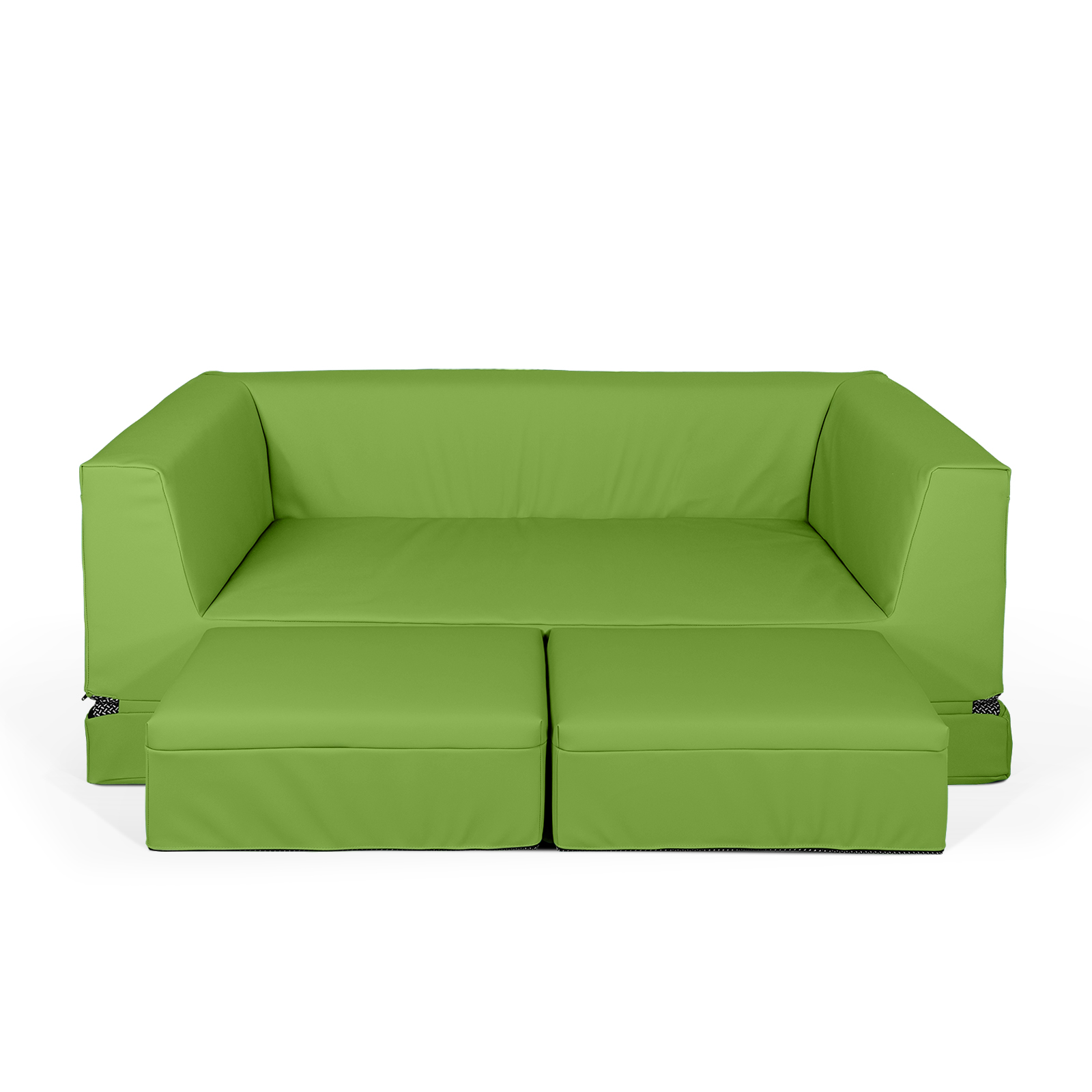 LEONIE Schlafsofa (2 Hocker inklusive)