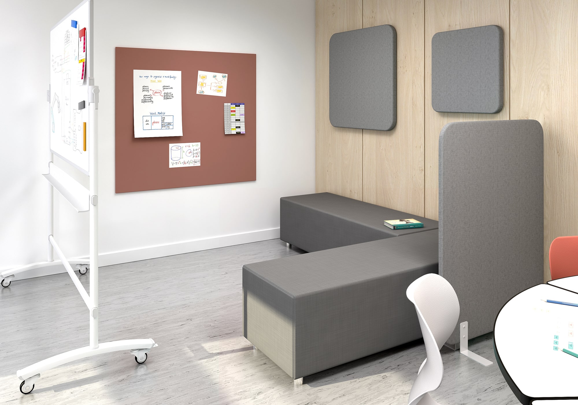 VELVET SQ Akustikpanele 8er Set