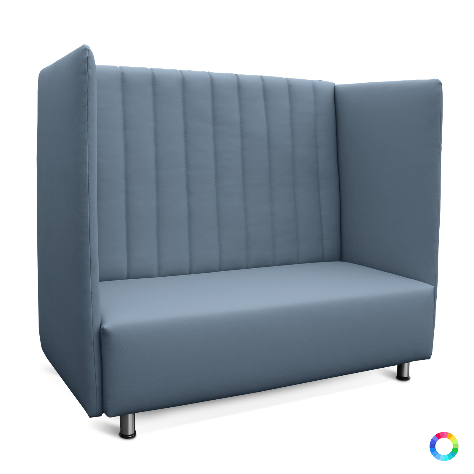 CUBE Stripe Schallschutz Sofa 