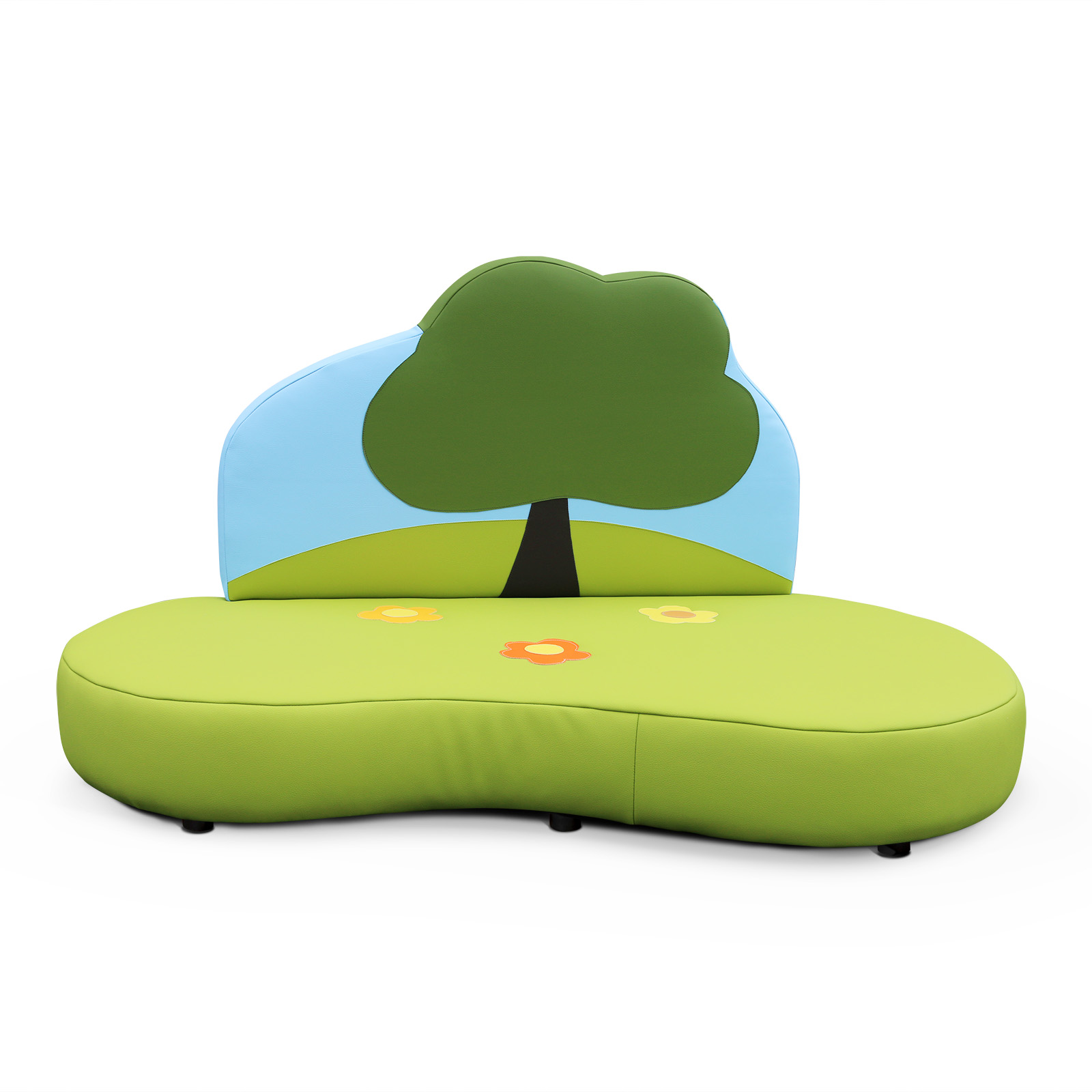 Kindersofa NATUR SH 25 cm