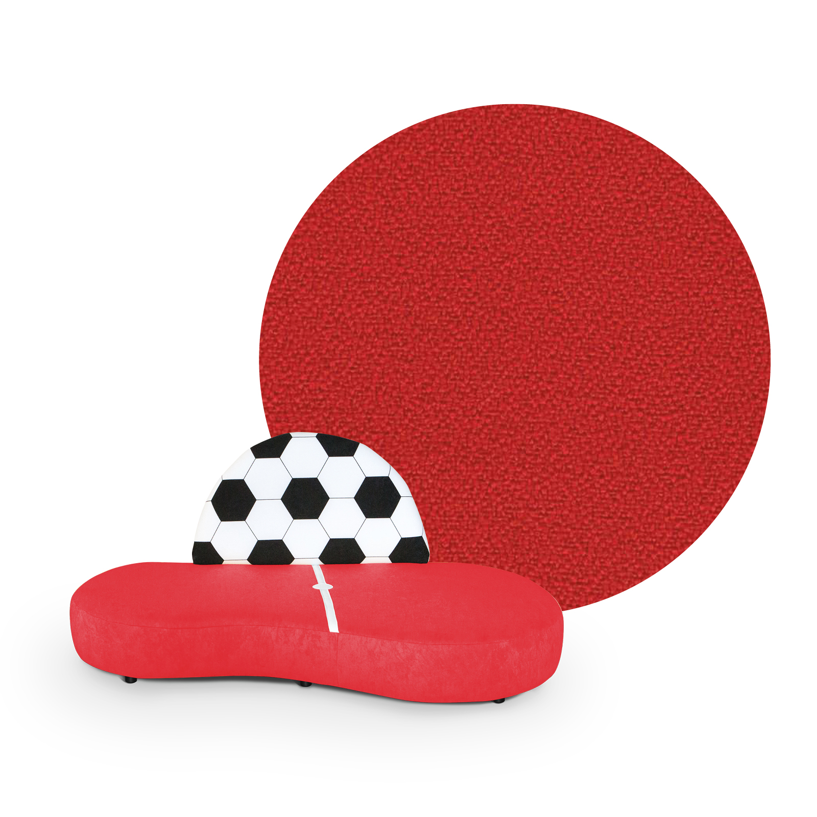 Kindersofa FUSSBALL