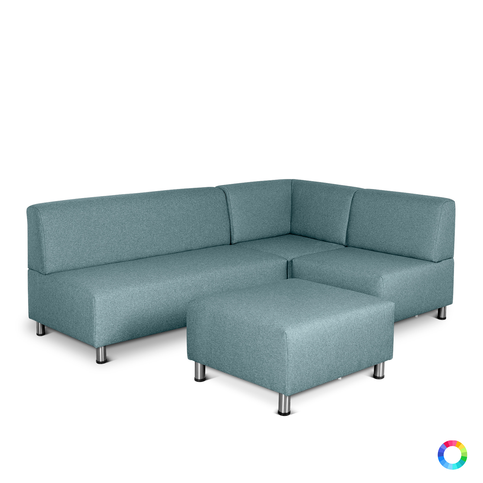 VARIATION Modulsofa 4-teilig mit Eckmodul | Für Büro, Schule & Aufenthaltsraum VARIATION Modulsofa 4-teilig mit Eckmodul | Für Büro, Schule & Aufenthaltsraum