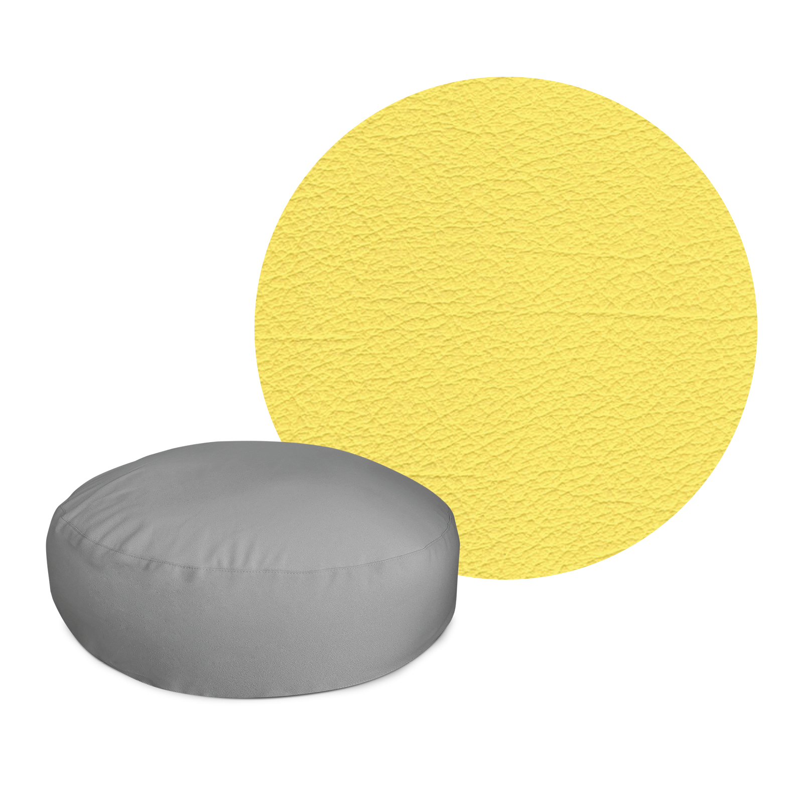 GLUBSCHI® Sitzsack rund