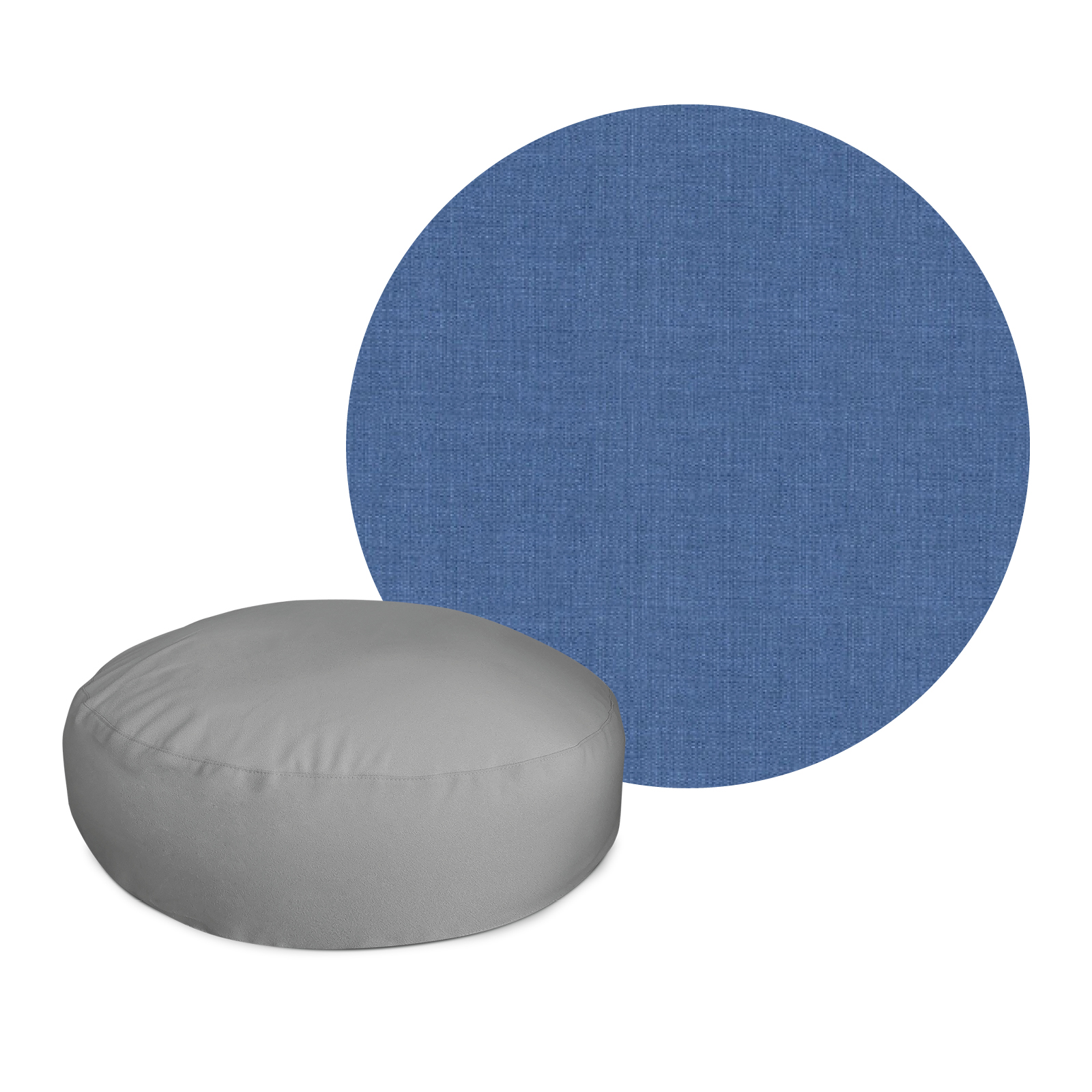 GLUBSCHI® Sitzsack rund