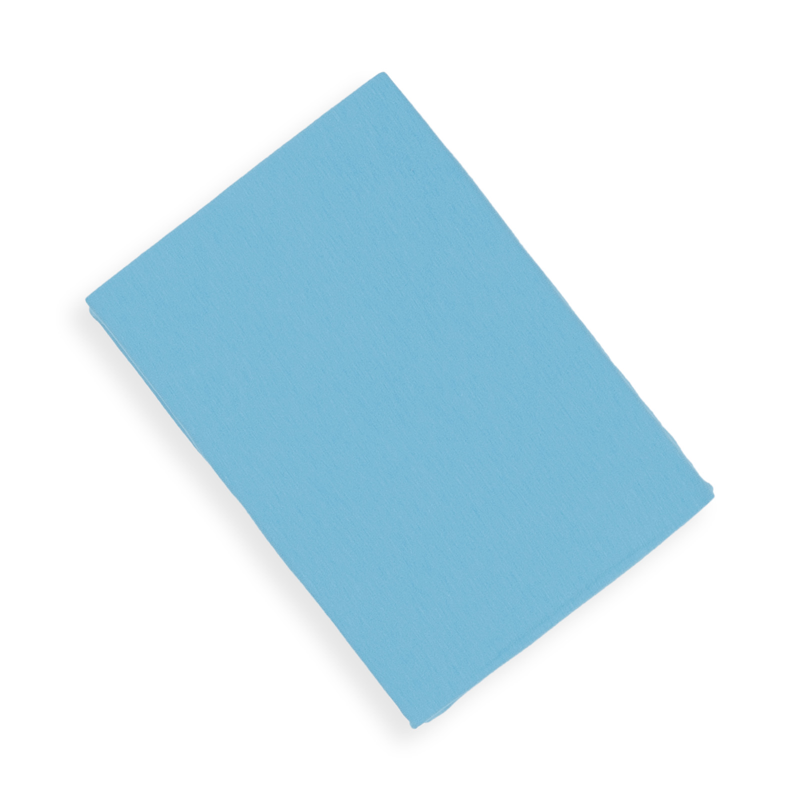Spannbettlaken, hellblau 50x110 cm