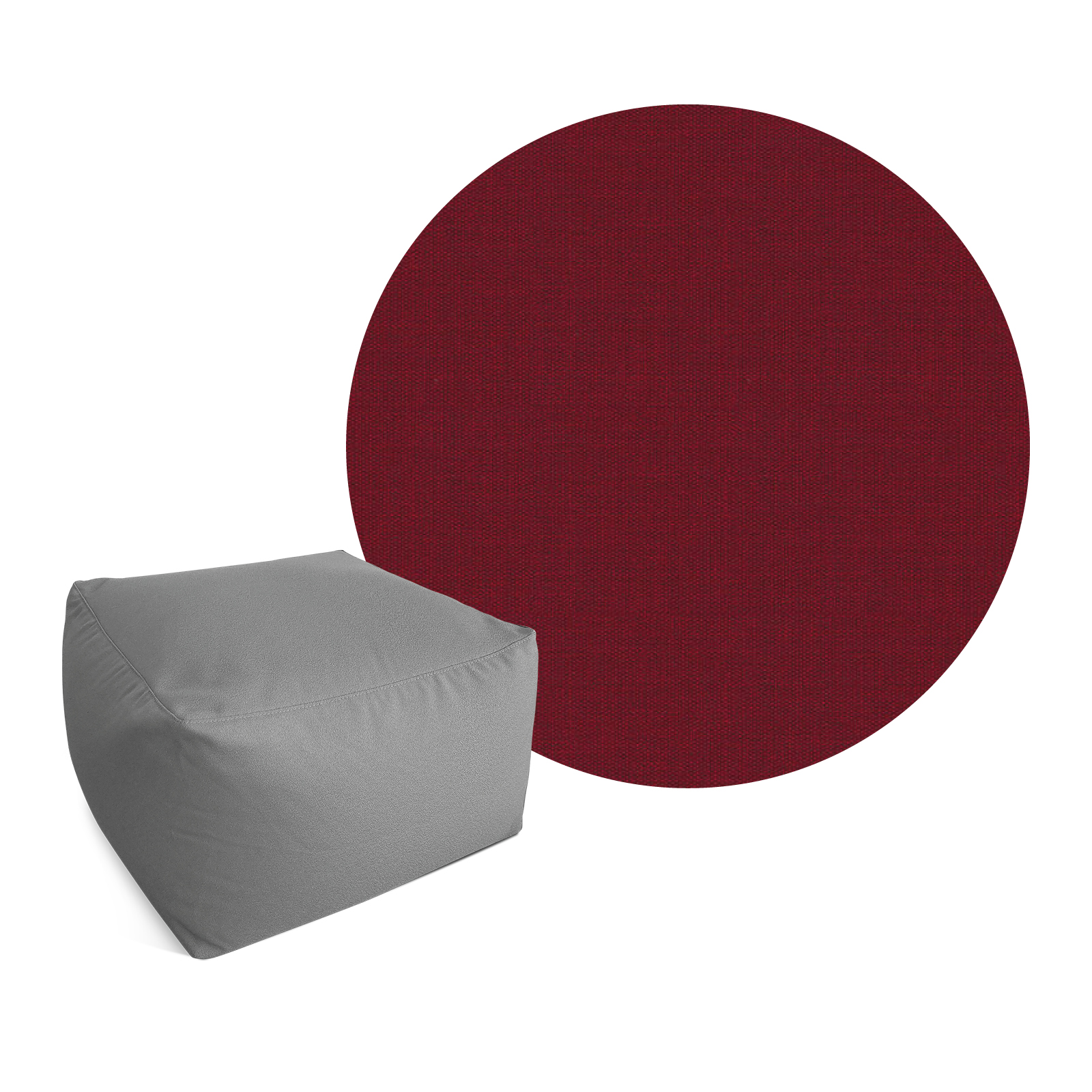 GLUBSCHI® Sitzsack quadratisch