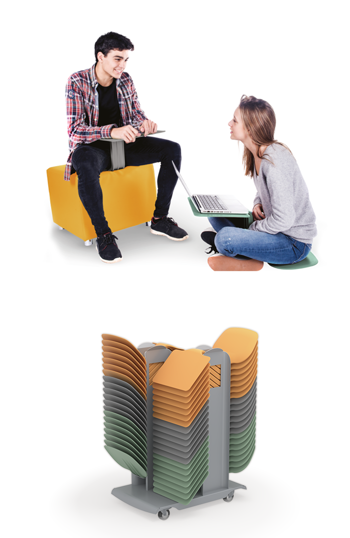 Ztool Mobiler Sitz-Tisch Ztool Mobiler Sitz-Tisch