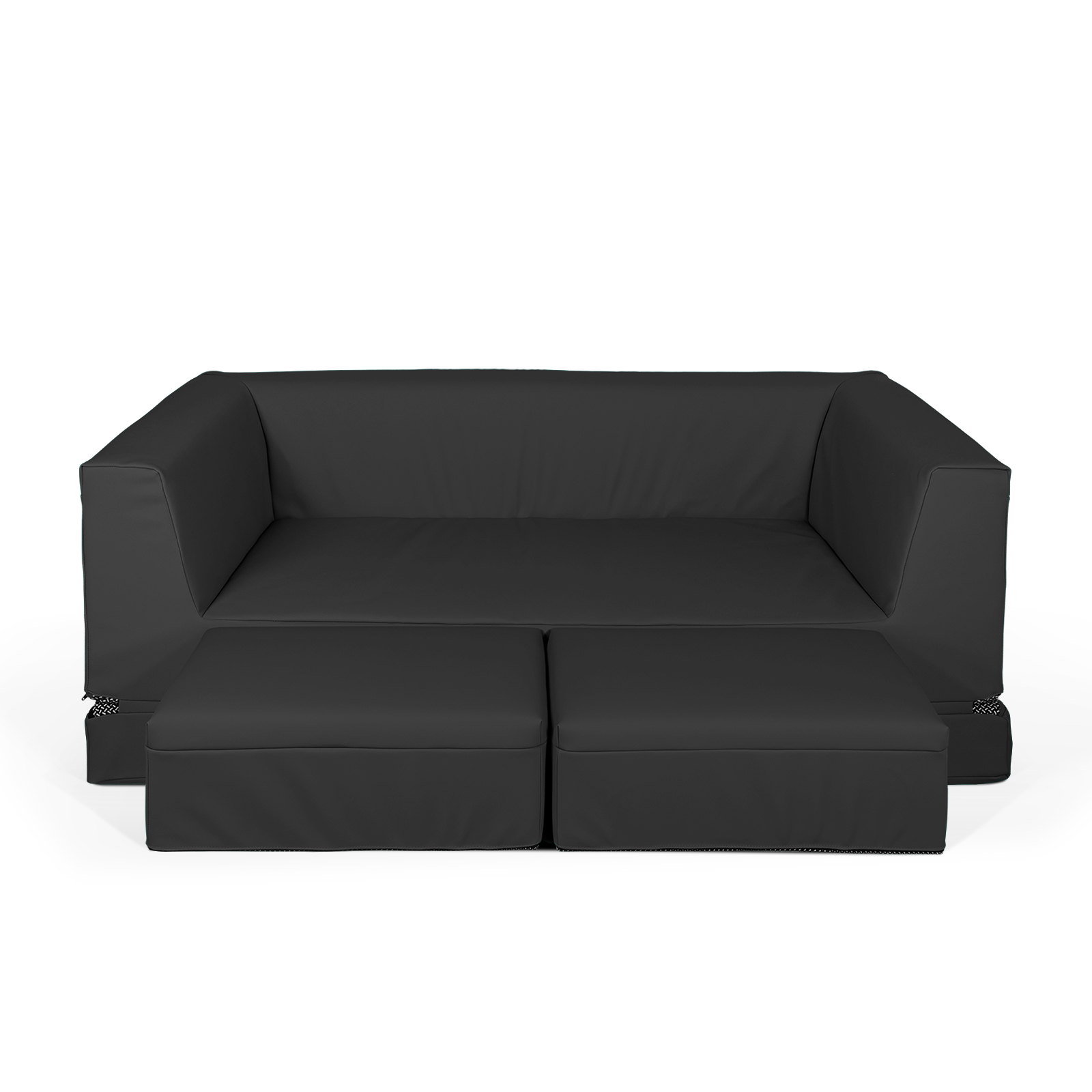 LEONIE Schlafsofa (2 Hocker inklusive)