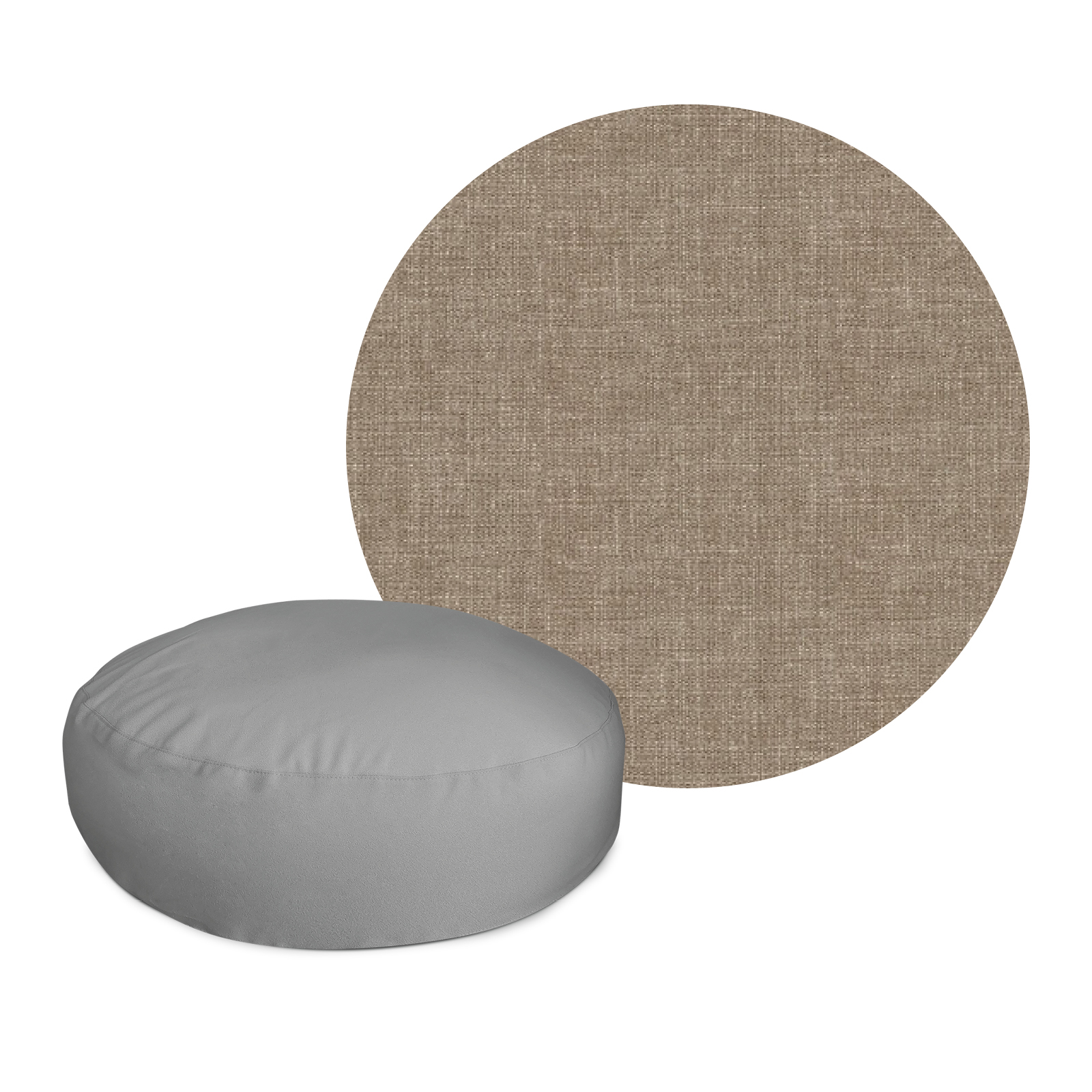 GLUBSCHI® Sitzsack rund