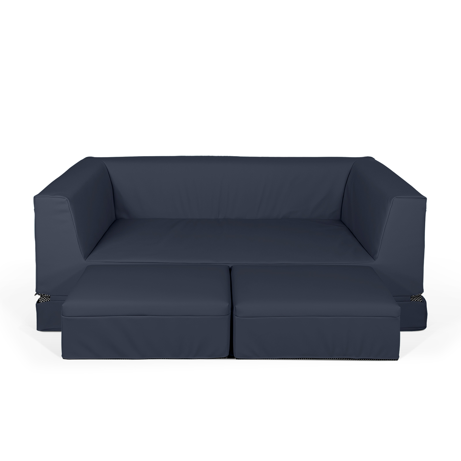 LEONIE Schlafsofa (2 Hocker inklusive)