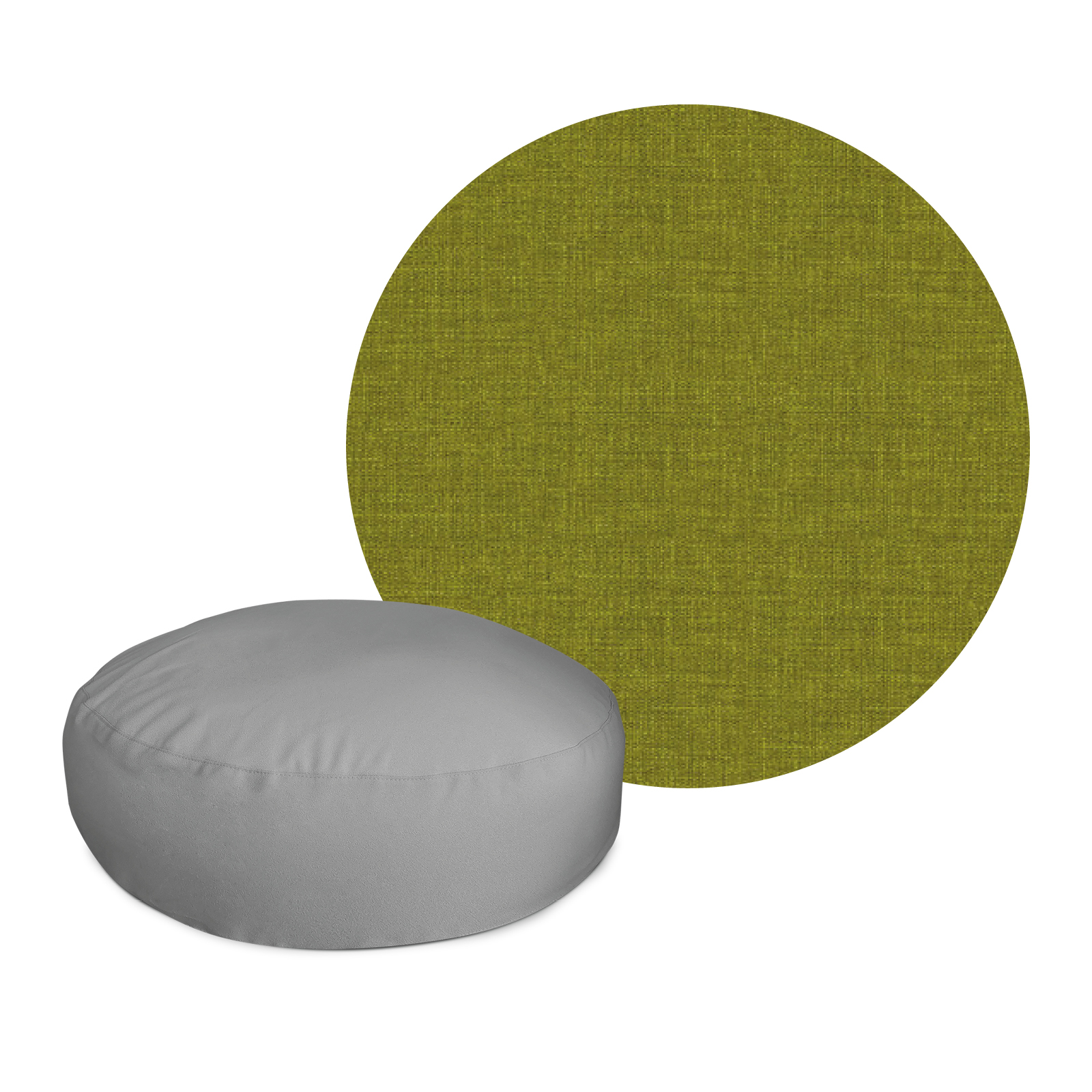 GLUBSCHI® Sitzsack rund