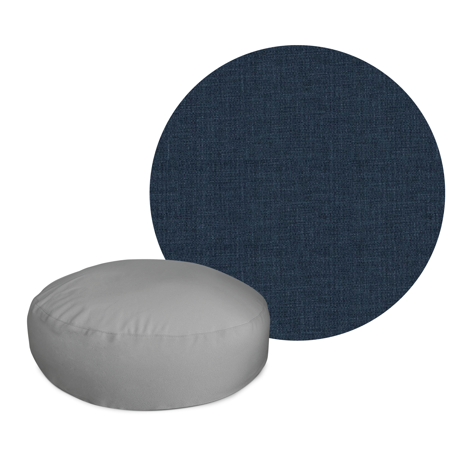 GLUBSCHI® Sitzsack rund