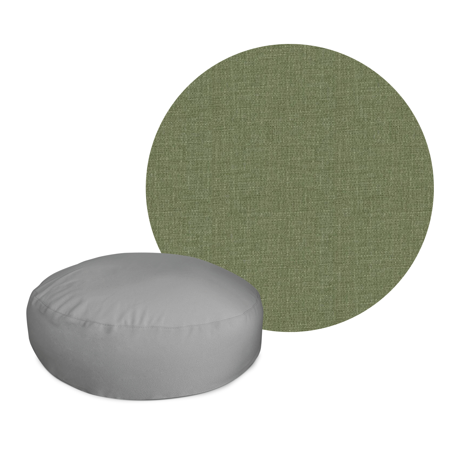 GLUBSCHI® Sitzsack rund
