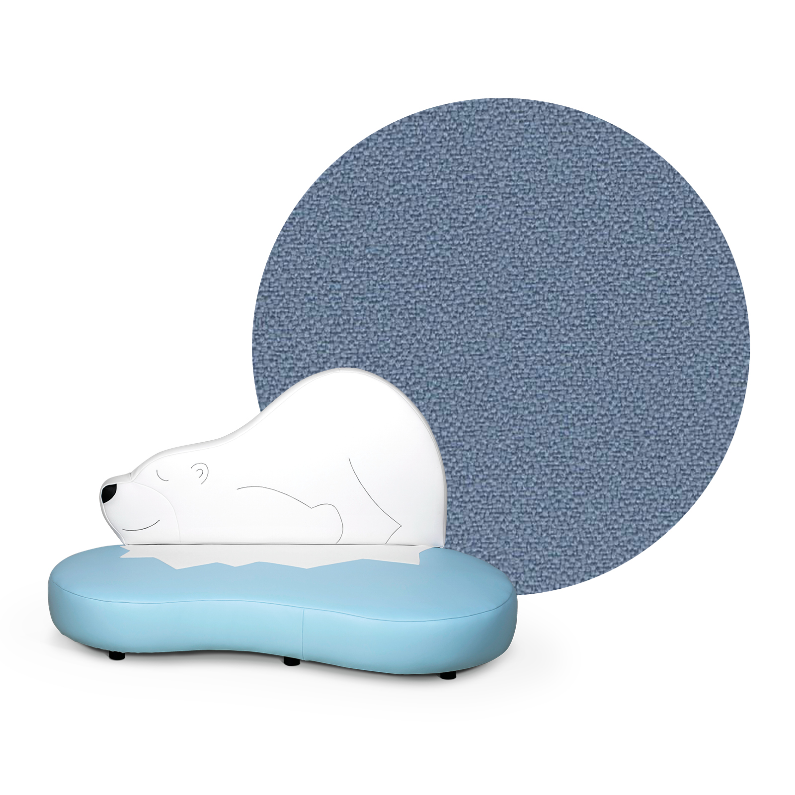 Kindersofa EISBÄR