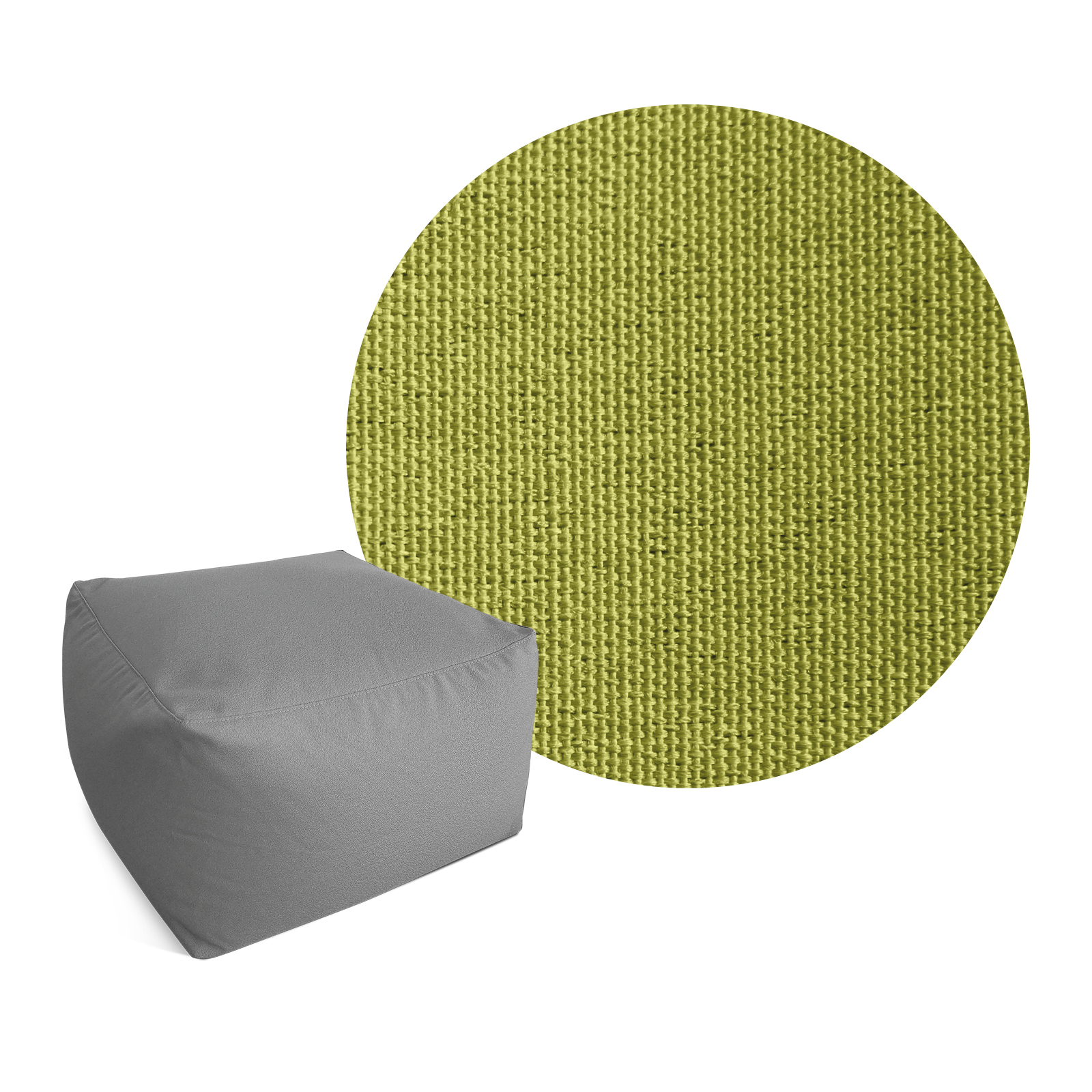 GLUBSCHI® Sitzsack quadratisch