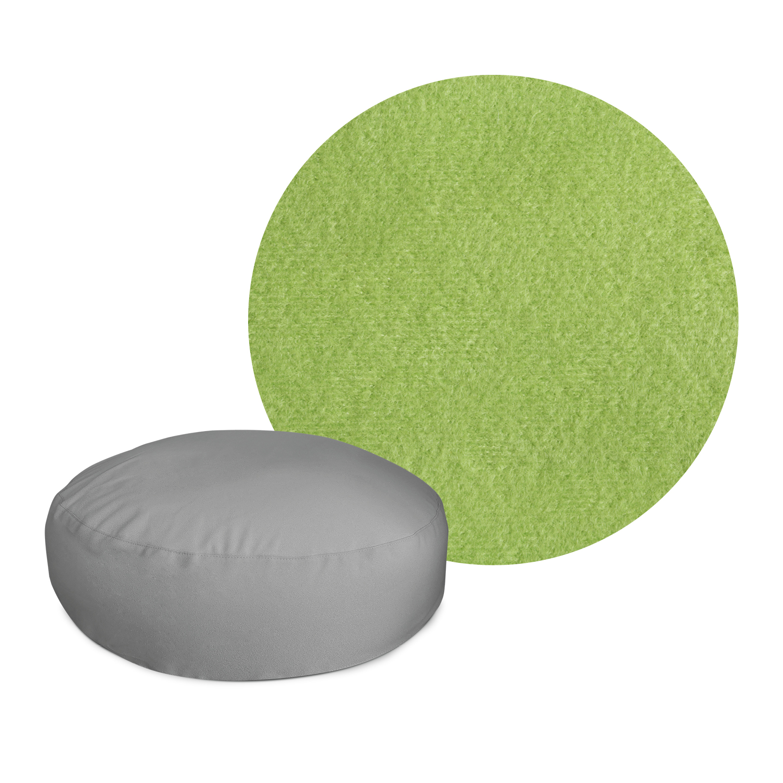 GLUBSCHI® Sitzsack rund