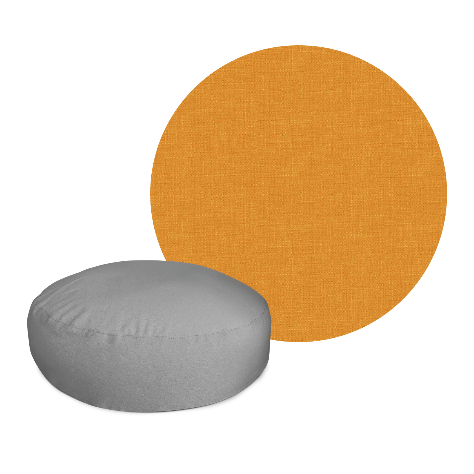 GLUBSCHI® Sitzsack rund