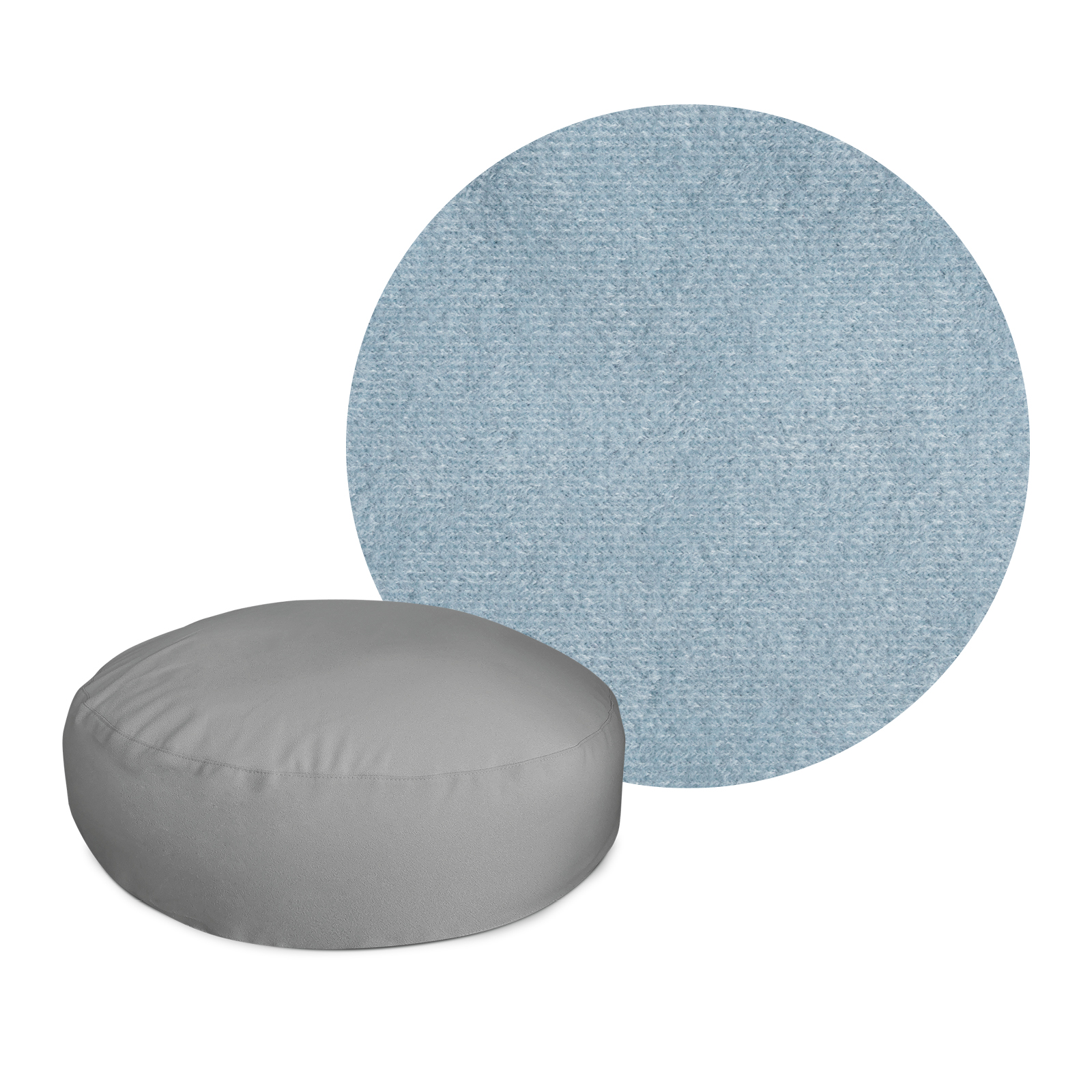 GLUBSCHI® Sitzsack rund