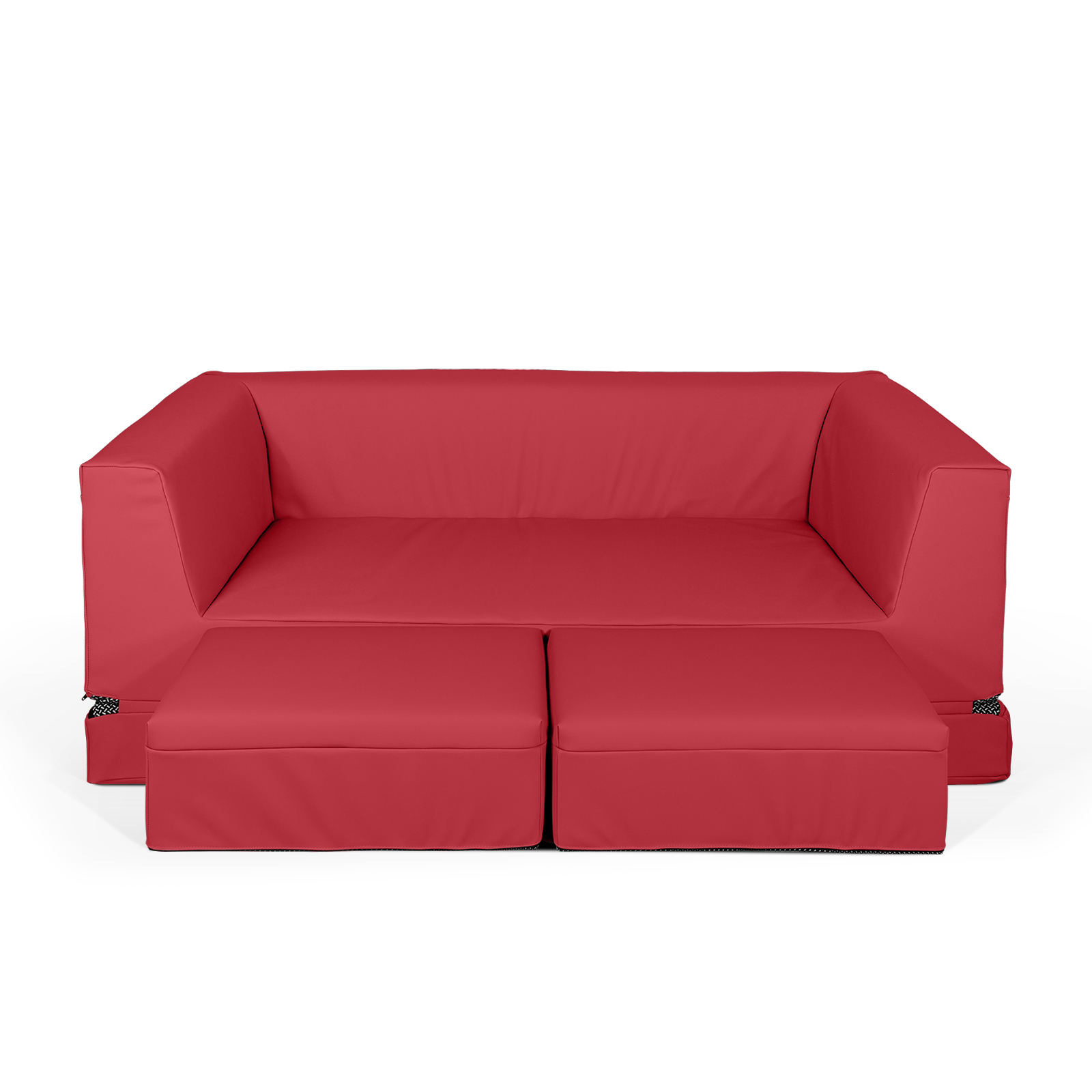 LEONIE Schlafsofa (2 Hocker inklusive)