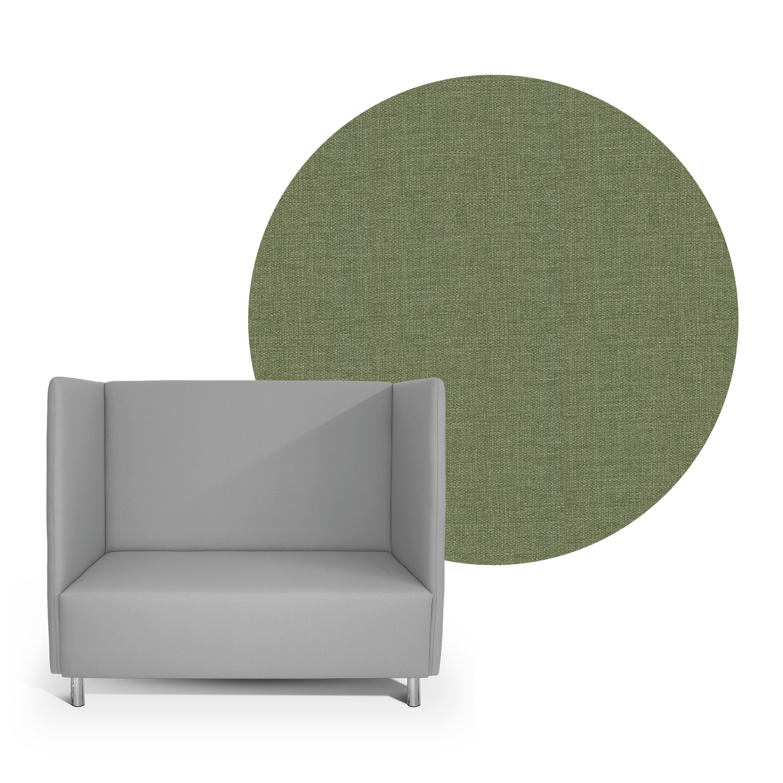 CUBE Schallschutz Sofa- SH 43 cm