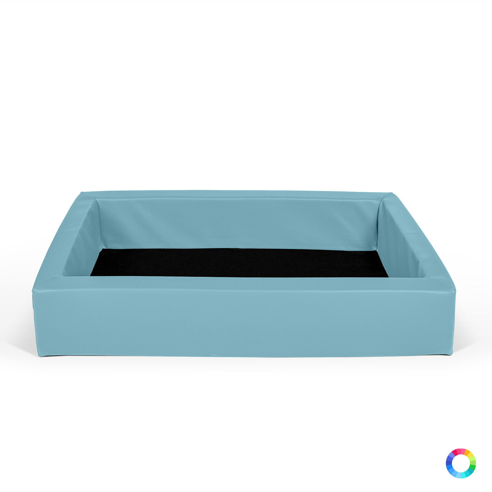 Weichschaumbett CARLO Rahmen ohne Liegepolster | Krippenbett & Kindergartenbett für eigene Matratze