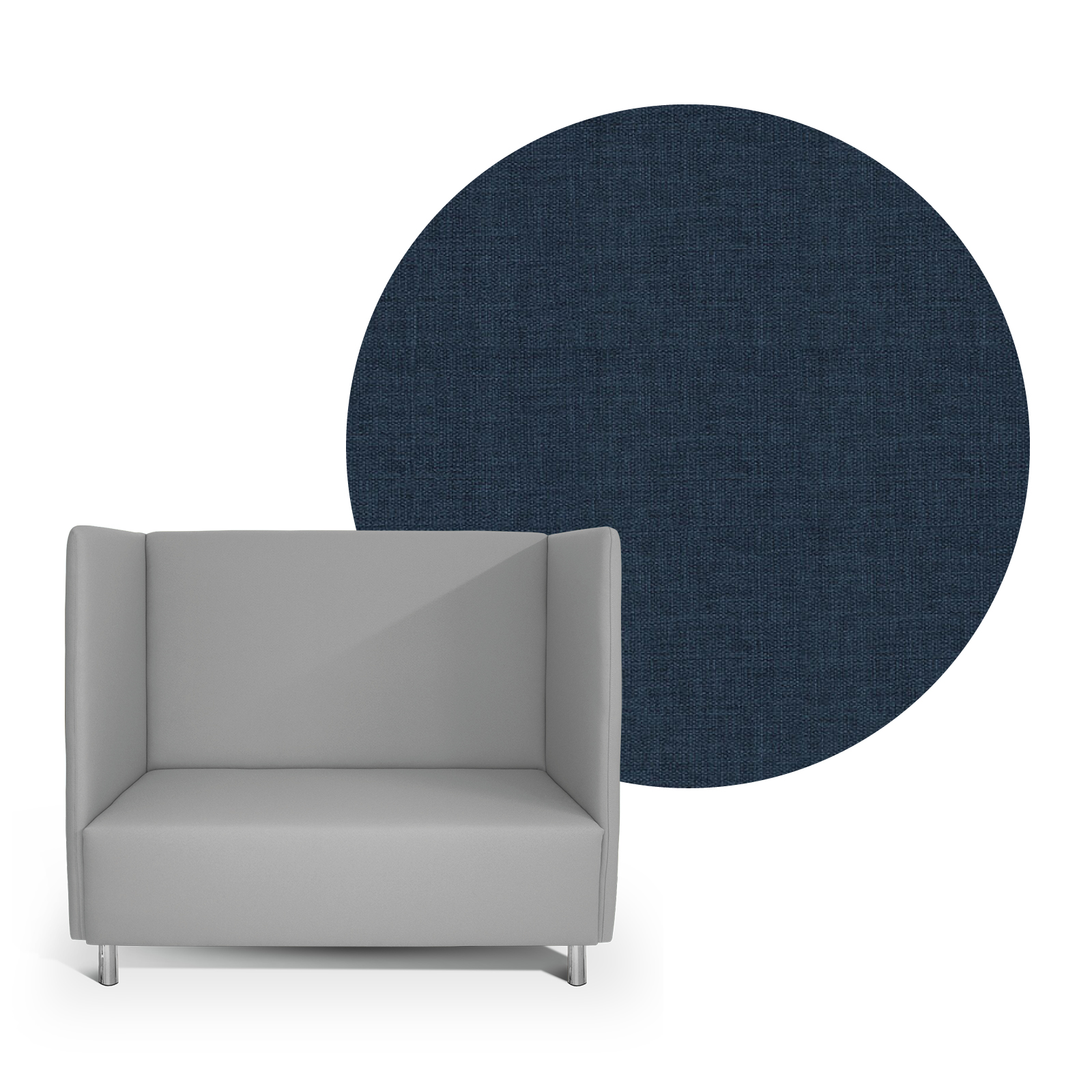 CUBE Schallschutz Sofa- SH 43 cm