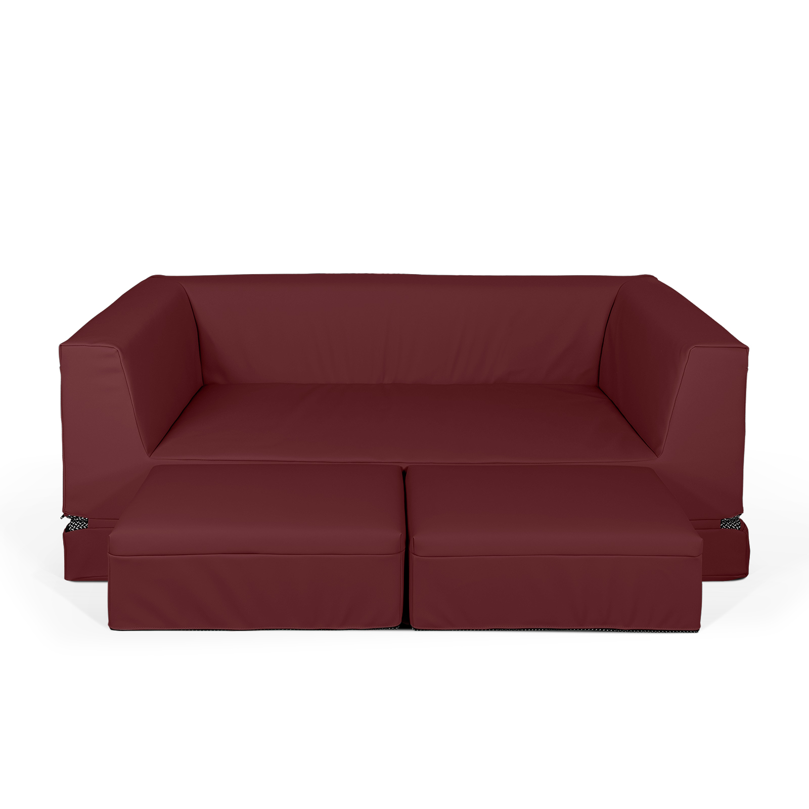 LEONIE Schlafsofa (2 Hocker inklusive)