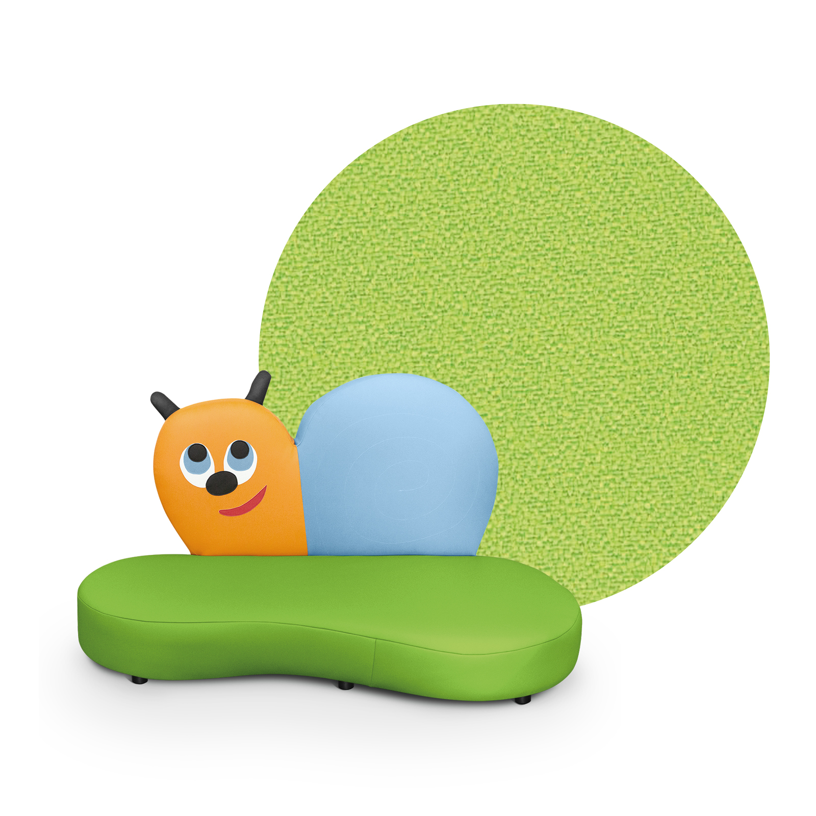 Kindersofa SCHNECKE