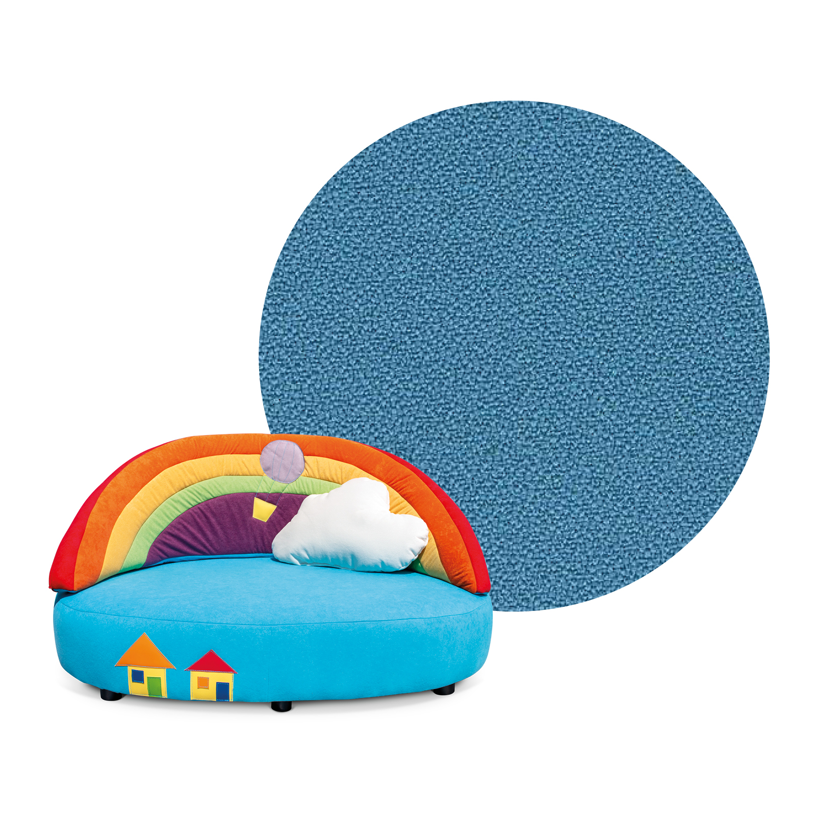Kindersofa REGENBOGEN