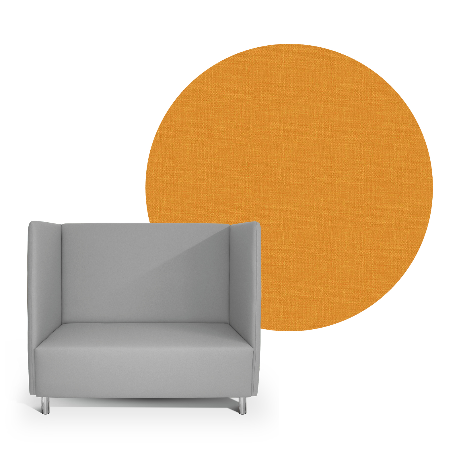 CUBE Schallschutz Sofa- SH 43 cm