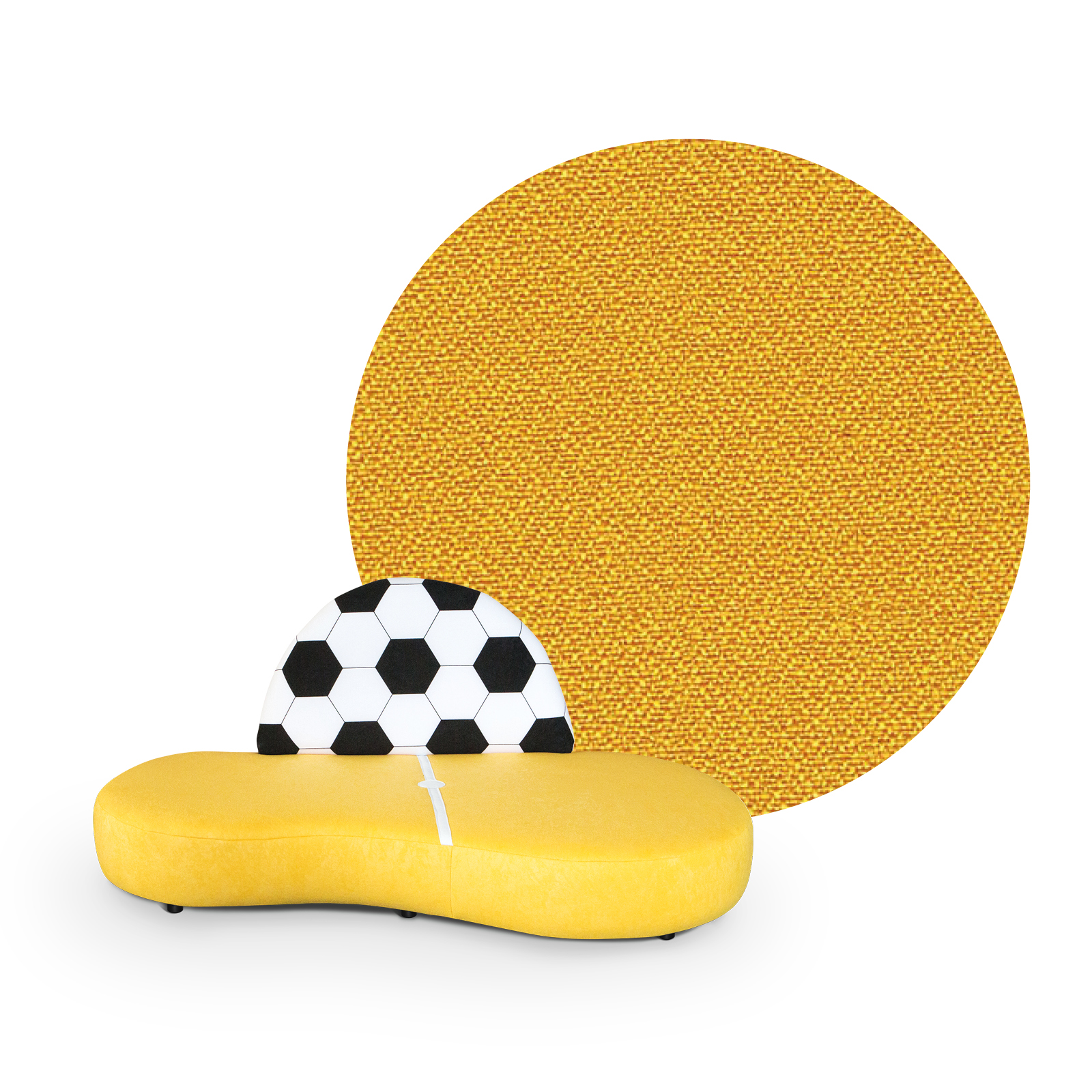 Kindersofa FUSSBALL